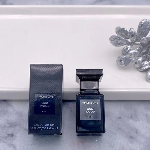 TOM FORD Oud Wood EDP,Earthy Woody Oud Sandalwood-Mini 4ml,0.14oz-BOXED-NEW - Picture 3 of 13